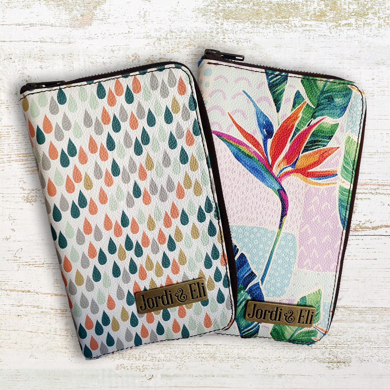 Travel Purse (Printed Leather)